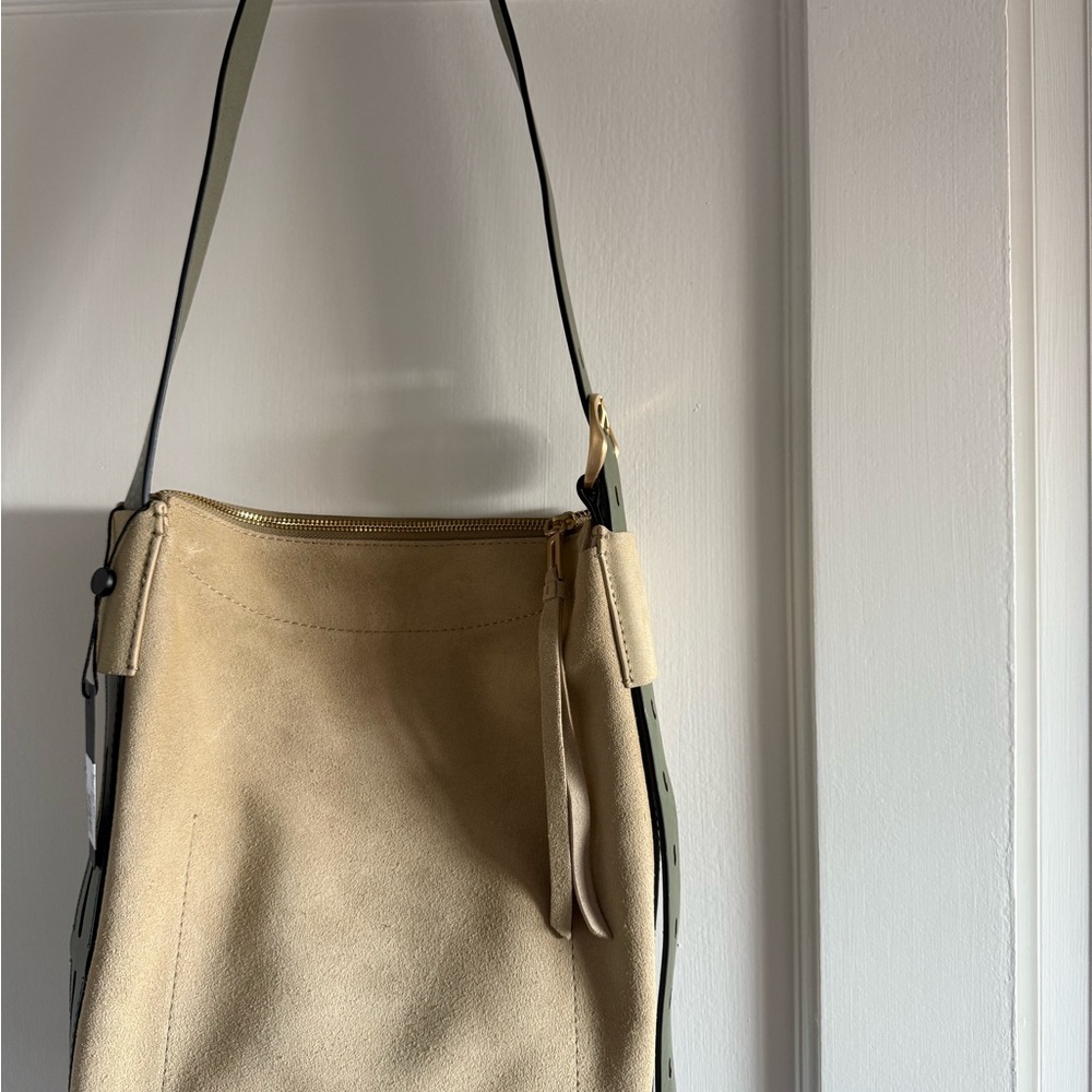 RAG & BONE 
Belize Suede Bucket Bag